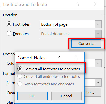 footnote và endnote